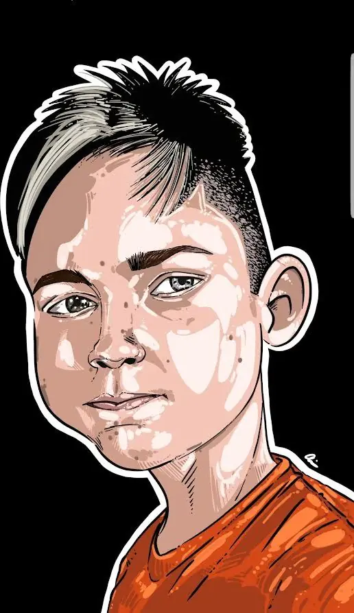 Briggs, drawn by somebody in the community.