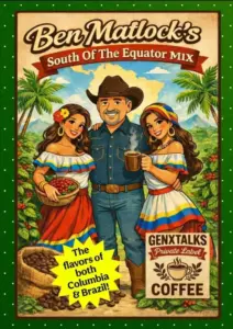 Ben Matlock’s “South Of The Equator Mix”  Brazil / Colombia