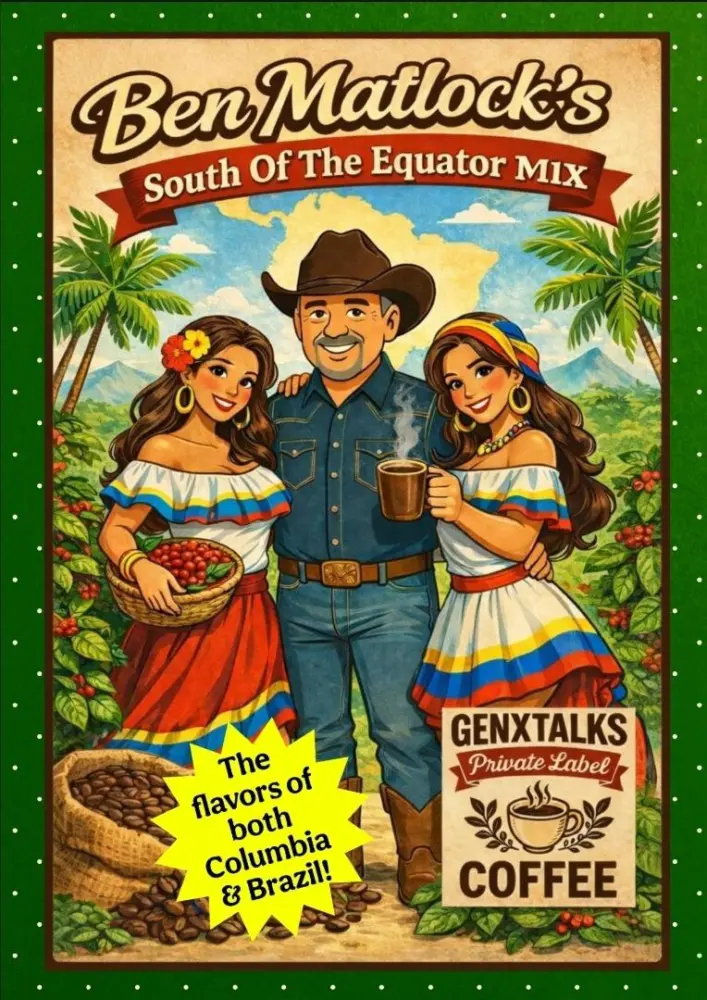 Ben Matlock’s “South Of The Equator Mix”  Brazil / Colombia