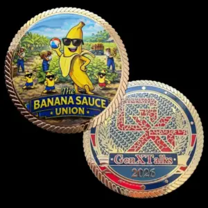 Banana Sauce Union Team Coin