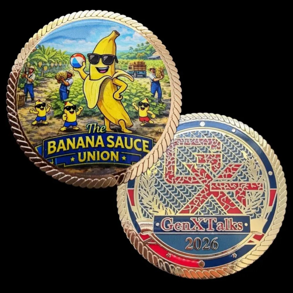 Banana Sauce Union Team Coin